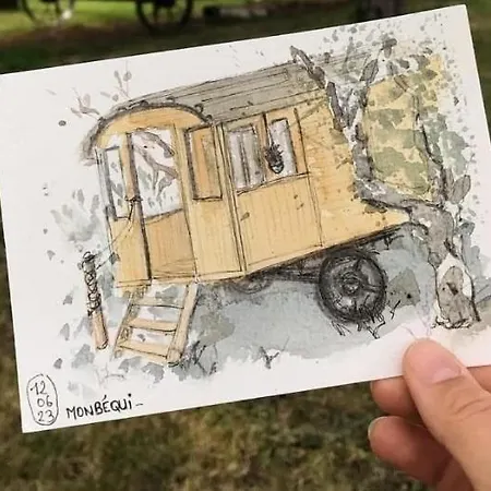 La Roulotte Depote 3* Monbéqui